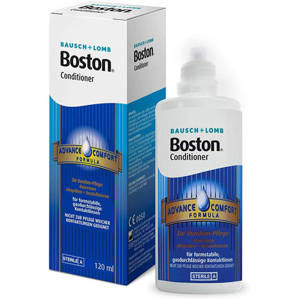 Bausch + Lomb Bausch and Lomb Boston Conditioner, kontaktlēcu uzglabāšanas šķīdums cietajām kontaktlēcām, viena pudelīte, 120 ml (1 iepakojums)