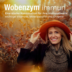WOBENZYM® imūnsistēma | 240 tabletes | Imūnsistēmas ārstēšana | Atbalsta imūnsistēmu ar C un D vitamīniem, cinku un selēnu | Spēcīgai imūnsistēmas aizsardzībai | Enzīmu un vitamīnu kombinācija | Aizsardzība