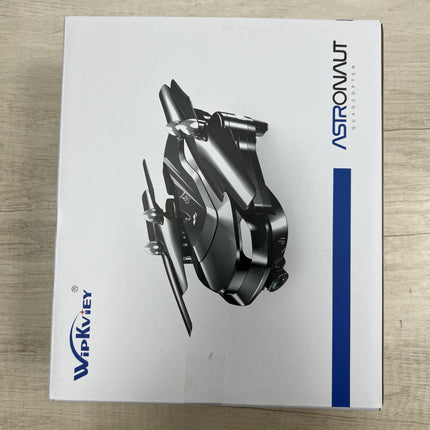 Wipkviey T26 RC drons: 1080P FPV kamera + 3D pagrieziens - salokāms ar bezgalvas režīmu, gravitācijas sensoru un 26–30 min. darbības laiku. Lidojums (2 baterijas)