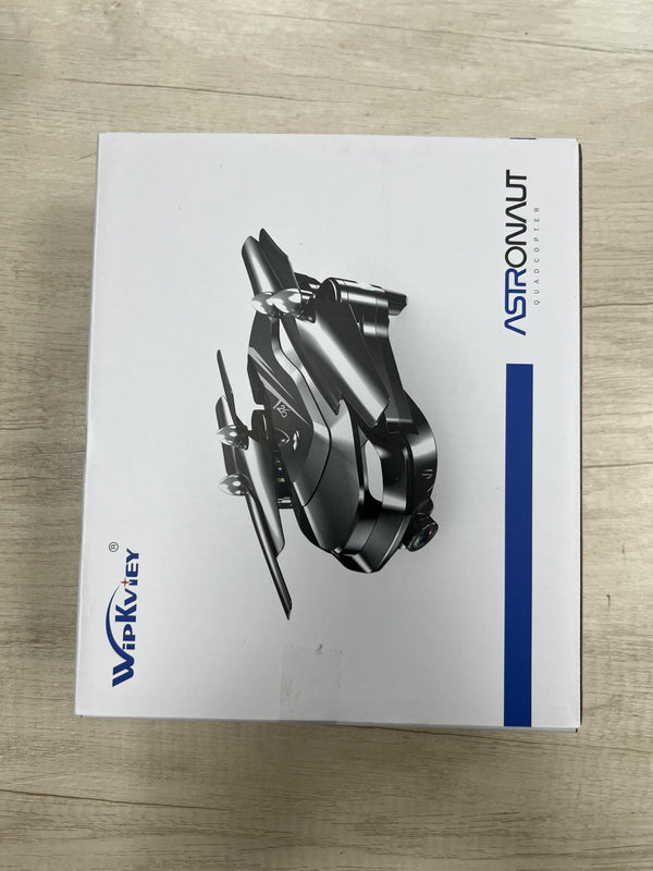 Wipkviey T26 RC drons: 1080P FPV kamera + 3D pagrieziens - salokāms ar bezgalvas režīmu, gravitācijas sensoru un 26–30 min. darbības laiku. Lidojums (2 baterijas)