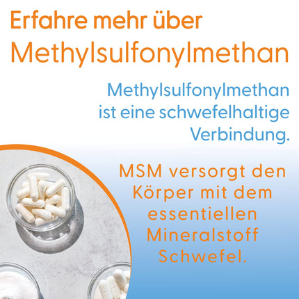 Doctor's Best, MSM ar OptiMSM, 180 kapsulas, 3000 mg MSM vienā devā, bez glutēna, bez ĢMO, bez garšas