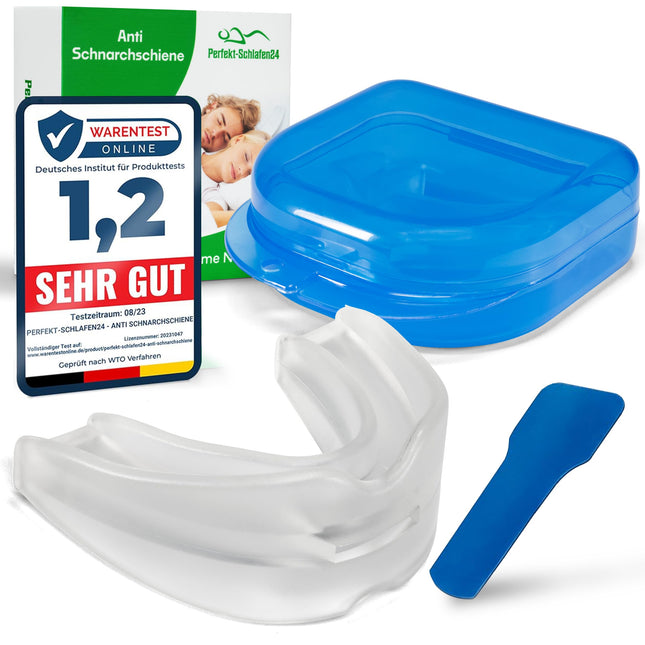 1 x Premium sakodiena šina pret bruksismu - krākšanas šina pret krākšanu - krākšanas apturētājs - pret krākšanu slīpēšanas šina naktij - bez krākšanas ar pretkrākšanas zobu šinu