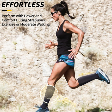 CAMBIVO kompresijas zeķes sievietēm un vīriešiem, 3 pāri, atbalsta zeķes, kompresijas zeķes, trombozes zeķes atveseļošanai, skriešanai, ceļošanai, slēpošanai, grūtniecībai, ikdienas lietošanai