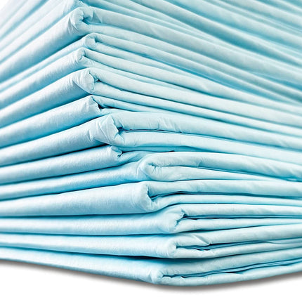 TIGA-MED medicīniskie ieliktņi 60x90cm | 8 slāņu | 200 gabali | Treniņu spilventiņi | Pārtinamie paklājiņi mazuļiem | Vienreizējās lietošanas pacientu kartes | Nesaturēšanas ieliktņi | Kucēnu spilventiņi
