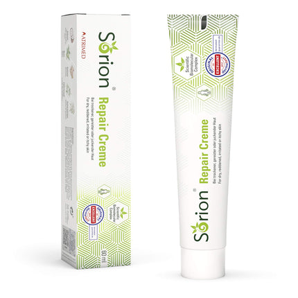 Sorion Repair Cream – Īpaša kopšana ādas kairinājumiem, apsārtumam un niezei, intensīvai hroniski kairinātas ādas atjaunošanai (60 ml)