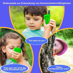 Soopotay uzlādējama rācija bērniem, bērnu divvirzienu rācijas 3 km attālumā, bērnu rotaļlietas/Ziemassvētku/dzimšanas dienas dāvanas zēniem un meitenēm vecumā no 3 līdz 12 gadiem