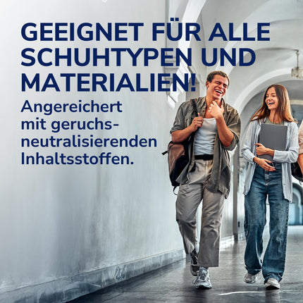 Scholl Fresh Step apavu aerosols pret nepatīkamām smakām, maigs pēdu dezodorants ar ilgstošu iedarbību pret nepatīkamām smakām, svaigiem apaviem, (1 x 150 ml)