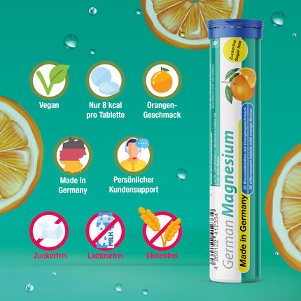 Šķīstošo tablešu asorti maisījums T&amp;D Pharma - 7x20 = 140 vācu šķīstošās tabletes - vitamīni un minerālvielas augļu garšās - ražots Vācijā