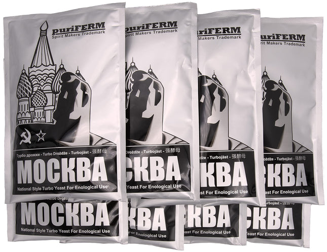 puriFERM 8X Mockba Turbo Yeast neitrāls raugs 21% destilācijai 8 dienās