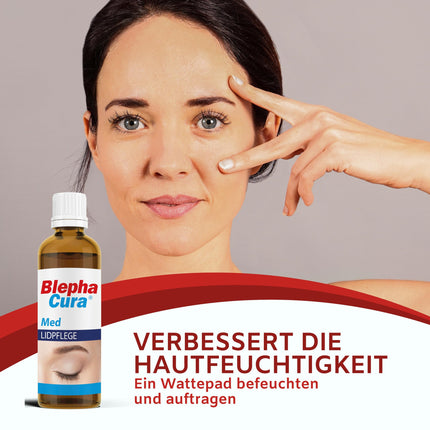 BlephaCura Lid Hygiene, liposomāla suspensija plakstiņu iekaisuma mazināšanai un ikdienas plakstiņu kopšanai, 70 ml šķīdums