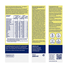 Zirkulin Vital mikroelementu koncentrāts (200 ml) – 20 dienu krājums – 66 svarīgas vielas no augļiem, dārzeņiem un garšaugiem – Vērtīgi polifenoli – Vitamīni un minerālvielas ģimenei