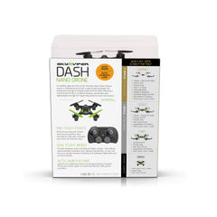 Sky Viper Dash Nano drons melns/zaļš, 2 x 2 x 0,7 collas