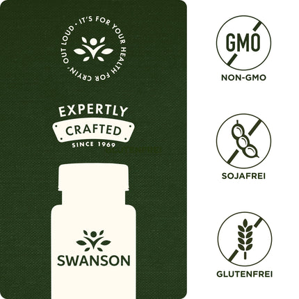 Swanson, Avovida maksimālās iedarbības kapsulas, 60 kapsulas, 300 mg neziepjojamo lipīdu vienā devā, bez glutēna, bez ĢMO, bez garšas