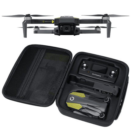 OVERMAX X-Bee 9.5 FOLD RC tālvadības drons ar 4K kameru, FPV WiFi Live, C0 klase, GPS, darbības rādiuss 600 m, akumulators 1820 mAh, lidojuma laiks līdz 22 minūtēm, ātrums līdz 40 km/h, LED diodes