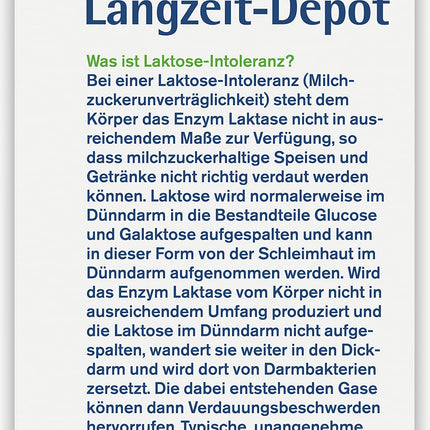 tetesept Lactase 22 000 – laktāzes tabletes laktozes nepanesības gadījumā – uztura bagātinātājs ar tūlītēju iedarbību un 6 stundu ilgstošu depo – 1 bundža ar 40 tabletēm