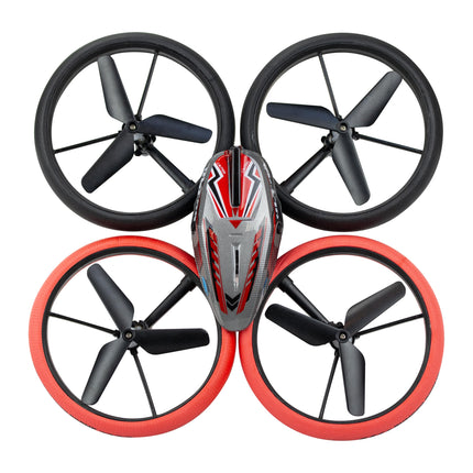 SILVERLIT FLYBOTIC - Bampera drons ar apgaismojumu - 2,4 GHz - 30 m diapazons - 360° kaskāde