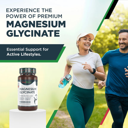Dabīgs magnija glicināts 500 mg augstākās kvalitātes 100 vegānu kapsulas Perfektas proporcijas Augstākā biopieejamība