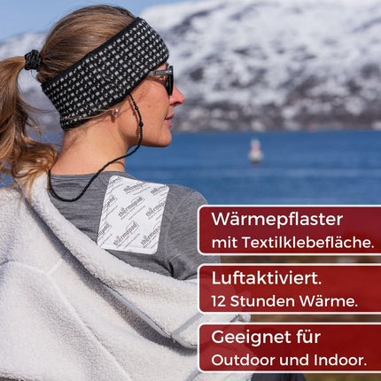 THERMOPAD muguras sildītājs – ORIĢINĀLS: 30 siltuma spilventiņi 12 stundu siltumam | Lietošanai gatavi spilventiņi | Īpaši silti siltuma spilveni, kas piemēroti arī kā kakla, plecu un nieru sildītāji