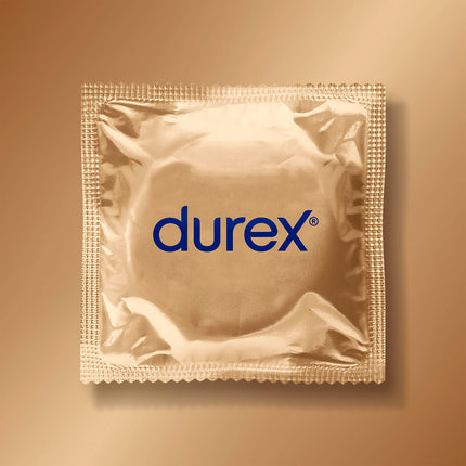Durex Natural Feeling prezervatīvi – lateksa nesaturoši prezervatīvi, kas izgatavoti no Real Feel materiāla un ar anatomisku Easy-On formu – 14 gab. iepakojumā (1 x 14 gab.)