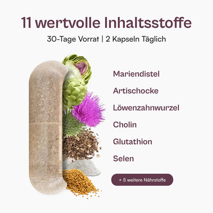 monapure Transformer vairogdziedzera un aknu komplekss ar piena dadzi, artišoku, holīnu, glutationu, selēnu, NAC + citām aminoskābēm - 60 kapsulas ar augstu devu un vegānisks