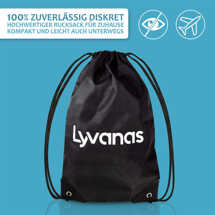 Lyvanas klizmas komplekts resnās zarnas attīrīšanai (bez BPA un ftalātiem) - 2 litru klizmas komplekts, pilnībā aprīkots visām klizmas vajadzībām - augstākās kvalitātes ceļojumu irrigatora komplekts