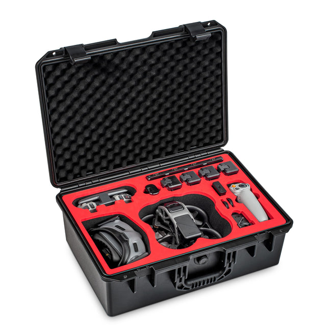 STARTRC Avata soma DJI Avata aksesuāriem Ūdensizturīgs cietais futrālis DJI Avata ar DJI Goggles 2/Goggles V2/FPV kontrolieri/Kustību kontrolieri/4 baterijām