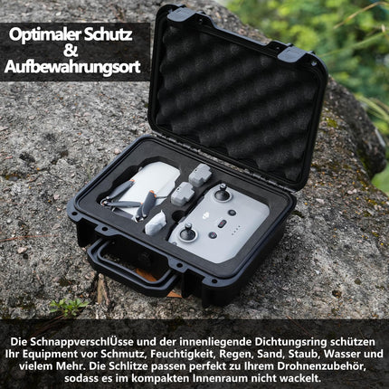 Pārnēsājama ūdensnecaurlaidīga pārnēsāšanas soma DJI mini 4K/DJI Mini 2 SE dronam un DJI Mini 2 piederumiem (tikai soma)