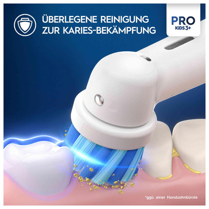 Oral-B Kids Zirnekļcilvēka elektriskās zobu birstes uzgaļi, īpaši mīksti sariņi, bērniem no 3 gadu vecuma, pastkastītes drošs iepakojums, 8 gab. iepakojumā