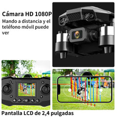 F205 drons ar kameru 2,4 collu ekrānam, bezkontaktu motora FPV drons pieaugušajiem, automātiska lidošana, žestu vadība, 8G SD ar karšu lasītāju, vienas taustiņa iedarbināšana iesācējiem