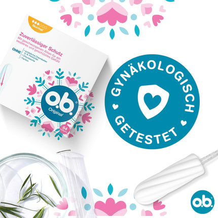 Neatkarīgi no tā, vai tie ir oriģinālie normālie tamponi, vai tie ir paredzēti vidēji stiprām/smagām dienām, StayDry tehnoloģija un izliektas rievas, uzticama aizsardzība un tīrības sajūta (64 ST)