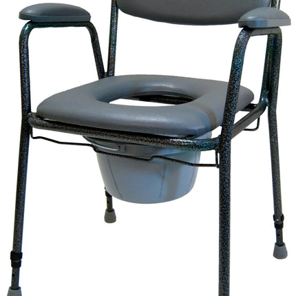 Drive Medical tualetes krēsls TS 130, melns-sudrabains