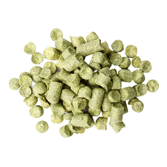 Alus darītava Zwönitz apiņu granulas Citra 100g 90. tips/ Apiņi alus brūvēšanai/ Alus brūvēšanas sastāvdaļas/ Žāvēti apiņi/ 90. tipa granulas nozīmē augstas kvalitātes sastāvdaļas, apiņu rūgtvielas