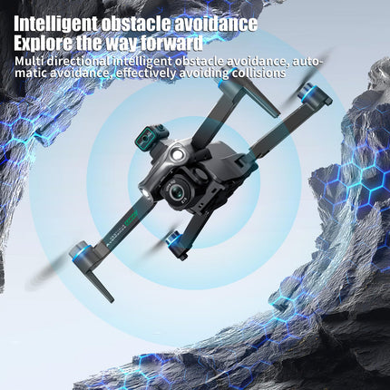 OBEST GPS drons ar 4K profesionālu kameru, tālvadības pulti ar UHD ekrānu, 2 baterijām, 40 minūšu lidojuma laiku, 5G FPV pārraidi, RC kvadrokopteri pieaugušajiem, SD karti