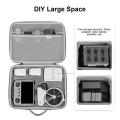 Uvafly Flip Bag, pārnēsājama uzglabāšanas soma, ceļojumu aizsargmaciņš DJI Flip Fly un citiem Combo dronu un RC 2 tālvadības pults piederumiem