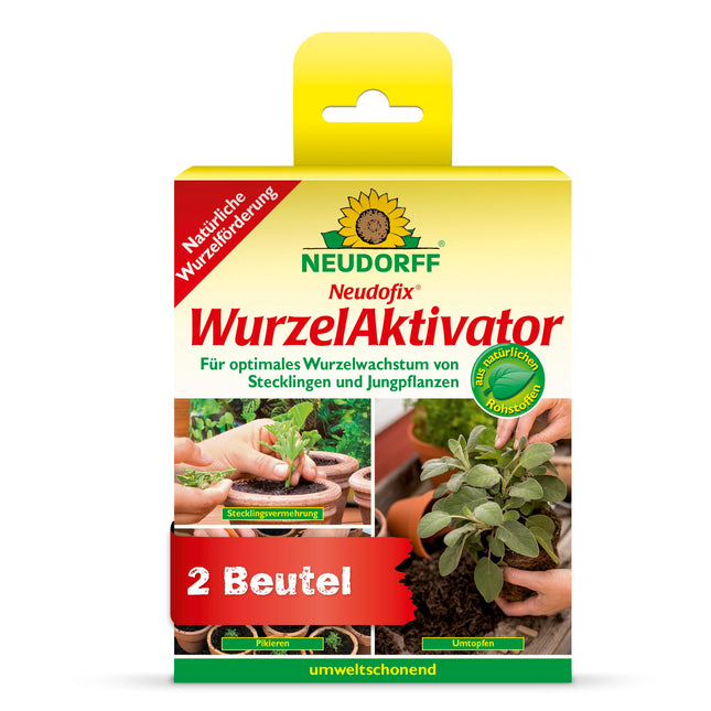 Neudorff Neudofix sakņu aktivators – dabīgs sakņu aktivators optimālai un ātrai spraudeņu un jaunu augu sakņu augšanai, 40 g, daudzkrāsains