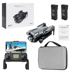 MINGPINHUIUS GPS drons ar 4K HD kameru, tālvadības kvadrokopters ar automātisku atgriešanos, 5G WiFi attēla pārraide, 50 min. Ilgs lidojuma laiks ar bezkontaktu motoru, augstuma saglabāšanas bezgalvas režīmu