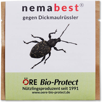 nemabest® HB nematodes melnās vīnogulāju smecernieka apkarošanai - pret kukaiņiem, 10 miljoni uz 20 m²