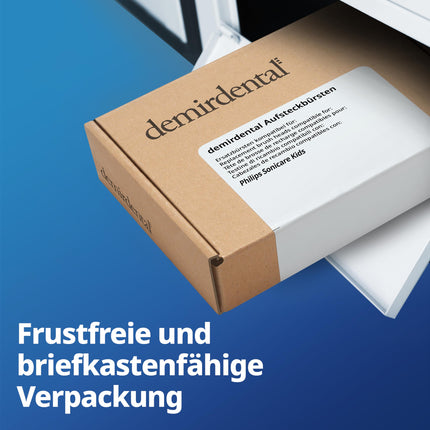 Demirdental rezerves birstes bērniem, piemērotas Philips Sonicare rezerves birstēm Kids, bērnu Sonic zobu birstes, bērnu rezerves birstes no 7 gadu vecuma, atbilst HX6044, tirkīza krāsā, 8 gabalu komplekts