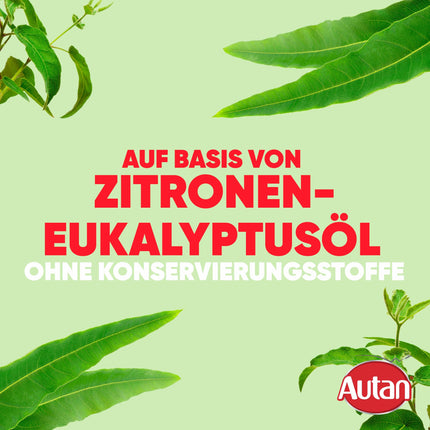 Autan Botanicals pumpveida aerosols kukaiņu atbaidīšanai, dabīga aktīvā viela no citronu eikalipta eļļas, 1 iepakojums (1 x 100 ml)