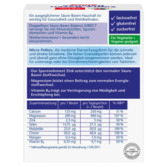 Doppelherz Acid-Base Balance DIRECT - ar 7 minerālvielām un B6 vitamīnu - 20 porcijas mikrogranulu ar apelsīnu-citrona garšu