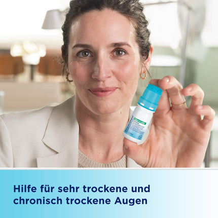 Bepanthen acu pilieni Intense, atvieglojums ļoti sausām un hroniski sausām acīm, piemēroti kontaktlēcu nēsāšanai - 10 ml