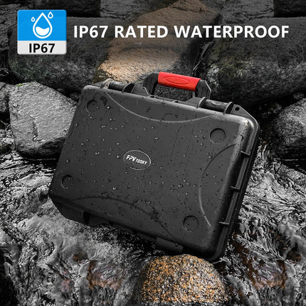 FPVtosky Avata 2 soma, ūdensnecaurlaidīga soma DJI Avata 2 drona/Fly More komplektam, piemērota DJI Goggles 3, RC Motion 3 un DJI FPV tālvadības pults 3 piederumiem [TIKAI SOMA]