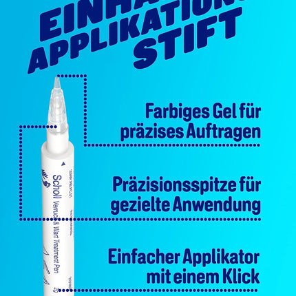 Scholl kārpu un varžacu ārstēšanas zīmulis, 2 g (1 iepakojums)