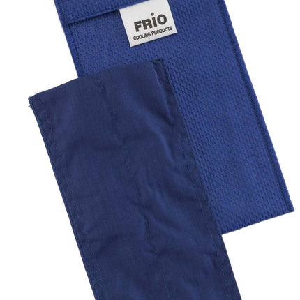FRIO DOUBLE diabēta insulīna dzesēšanas soma 18 x 8 cm zila | Līdz 2 insulīna pildspalvām | Atdzesē ar aukstu ūdeni | Nav nepieciešami ledus maisiņi | Atkārtoti lietojams