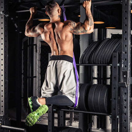 POWER GUIDANCE pretestības lentes, 5 gab. komplektā spēka treniņiem, ieskaitot pārnēsāšanas somu, pievilkšanās fitnesa lentes, spēka treniņu lentes fitnesam/sportam/muskuļu veidošanai/pievilkšanās vingrinājumiem/jogai/krosfitam