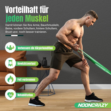 Pretestības lentes, 4 dažādu līmeņu pretestības lentes ar durvju enkuru un rokturiem, fitnesa lentes spēka treniņiem, treniņiem, fizioterapijai, jogai vīriešiem un sievietēm