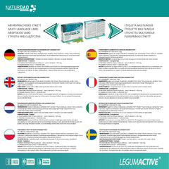 NATURDAO® 60 DAO tabletes 3 000 000 HDU dienā — ideāla deva ar 1 000 000 HDU uz tableti (1 līdz 3 tabletes dienā) — 100 % vegāns DAO — DAO enzīms