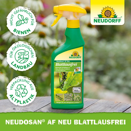 Neudorff Neudosan AF New Aphid-Free – apkaro laputis, baltmušas un zirnekļērces uz augļiem, dārzeņiem, garšaugiem un dekoratīvajiem augiem, 500 ml