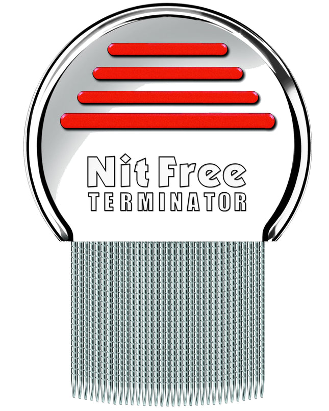 NitFree Terminator Oriģinālā patentētā utu ķemme no NitFree Terminator droši likvidē utis, oliņas un gnīdas. Vācu versija