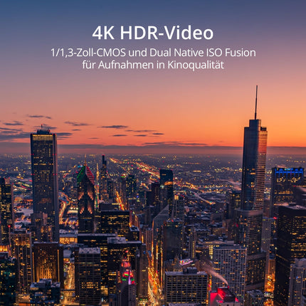 DJI Mini 3 (DJI RC) – viegls un salokāms mini kameras drons ar 4K HDR video, 38 minūšu lidojuma laiku, patiesi vertikāliem kadriem un inteliģentām funkcijām, C0